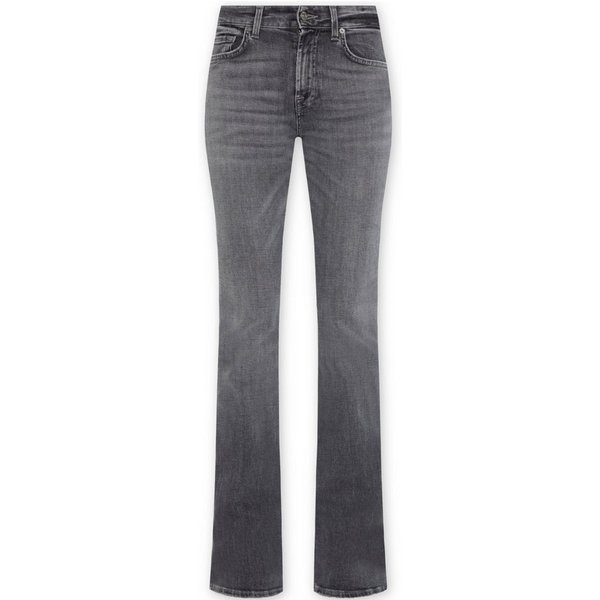 SEVEN FOR ALL MANKIND Bootcut-Jeans SEVEN FOR ALL MANKIND Jeans SOHO BOOTCUT Mid Waist - Grau