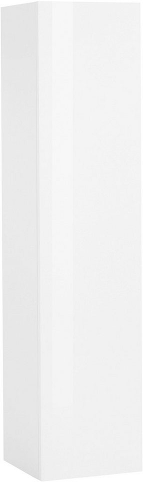 borchardt Möbel Hängeschrank Toledo, Höhe 140cm, Tür links oder rechts montierbar Breite 32cm, Push-to-open, Verstellbare Einlegeböden – Bild 4 von 5