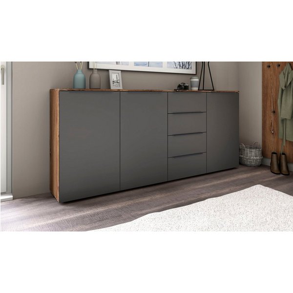 borchardt Möbel Highboard Tom, Breite 200 cm