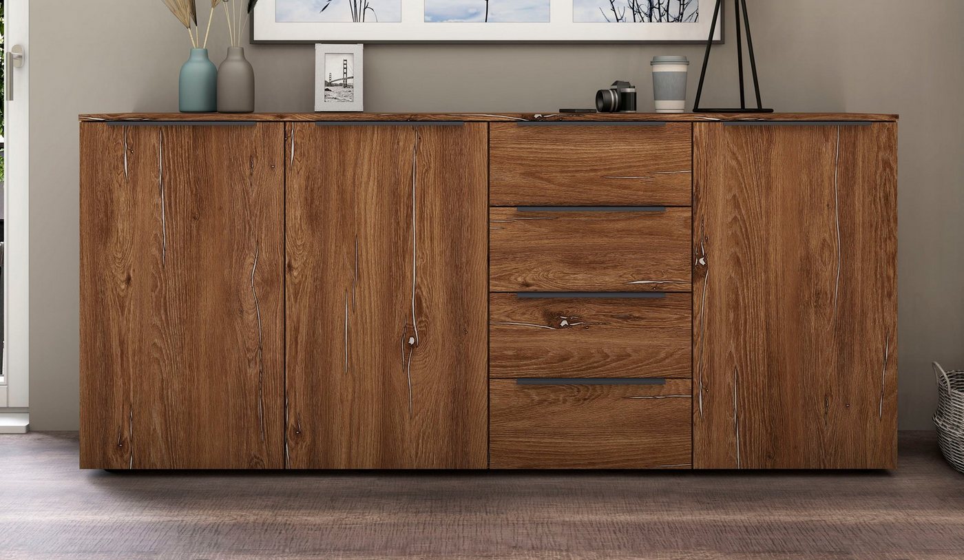 borchardt Möbel Highboard Tom, Breite 200 cm – Bild 5 von 5