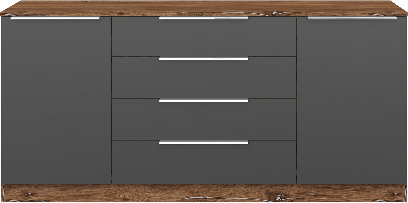 borchardt Möbel Kommode Oliva, Kommode mit Metallgriffen, Breite 166 cm, mit 4 Schubkästen – Bild 3 von 5