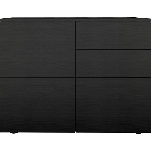 borchardt Möbel Kommode Rova, Sideboard Breite 93 cm, Push-To-Open, verstellbare Einlegeböden, viel Stauraum, Breite 93cm