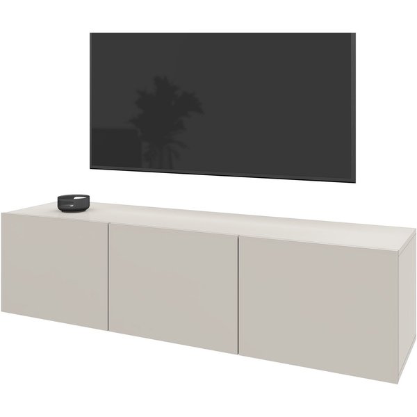 borchardt Möbel Lowboard Sophia, TV-Schrank mit 3 Türen, hängend oder stehend, Breite 139 cm mit 3 Türen, stehend und hängend