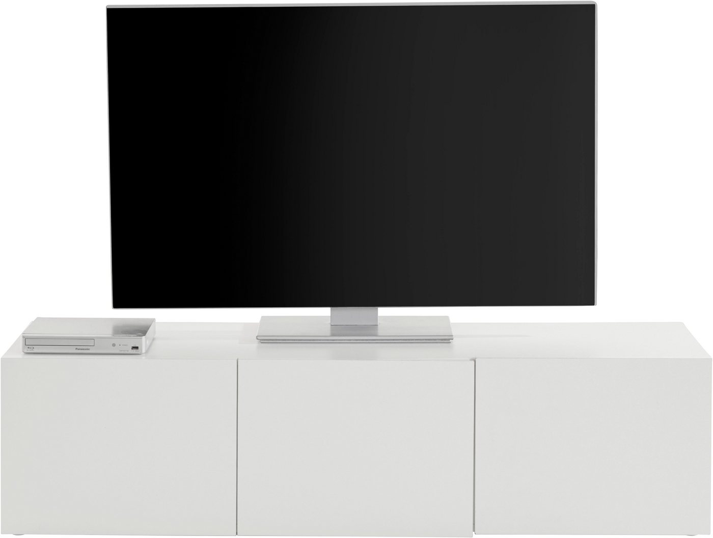 borchardt Möbel Lowboard Sophia, TV-Schrank mit 3 Türen, hängend oder stehend, Modernes TV-Board, Breite 139 cm, 3-türig – Bild 3 von 5