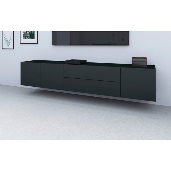 borchardt Möbel Lowboard Sophia, TV-Schrank Breite 190 cm, Breite 190 cm, hängend montierbar