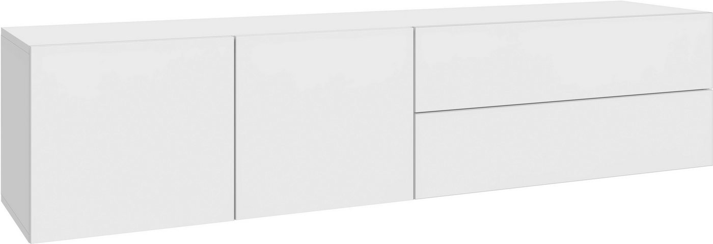 borchardt Möbel Lowboard Sophia, TV-Schrank Breite 152 cm, 2 Türen und 2 Schubkästen, hängende Montage – Bild 2 von 5