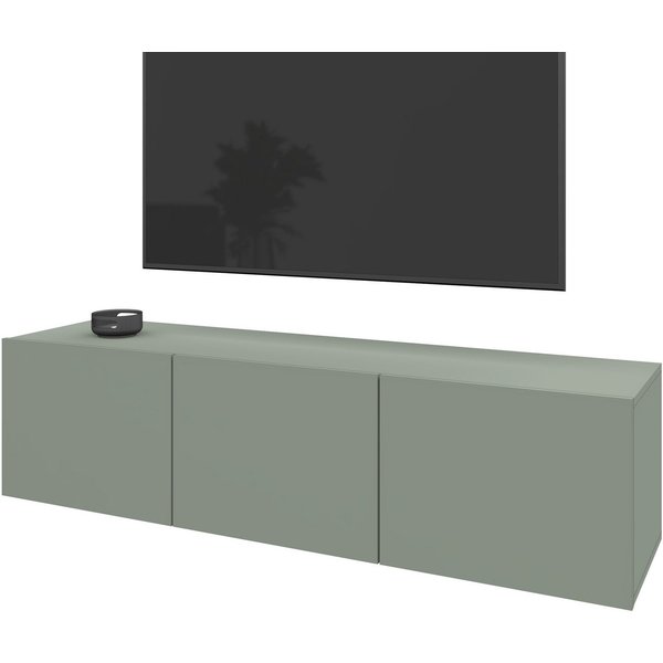borchardt Möbel Lowboard Sophia, TV-Schrank mit 3 Türen, hängend oder stehend, Breite 139 cm mit 3 Türen, stehend und hängend