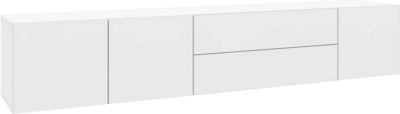 borchardt Möbel Lowboard Sophia, TV-Schrank Breite 190 cm, 3 Türen und 2 Schubkästen, zur Wandmontage – Bild 2 von 4