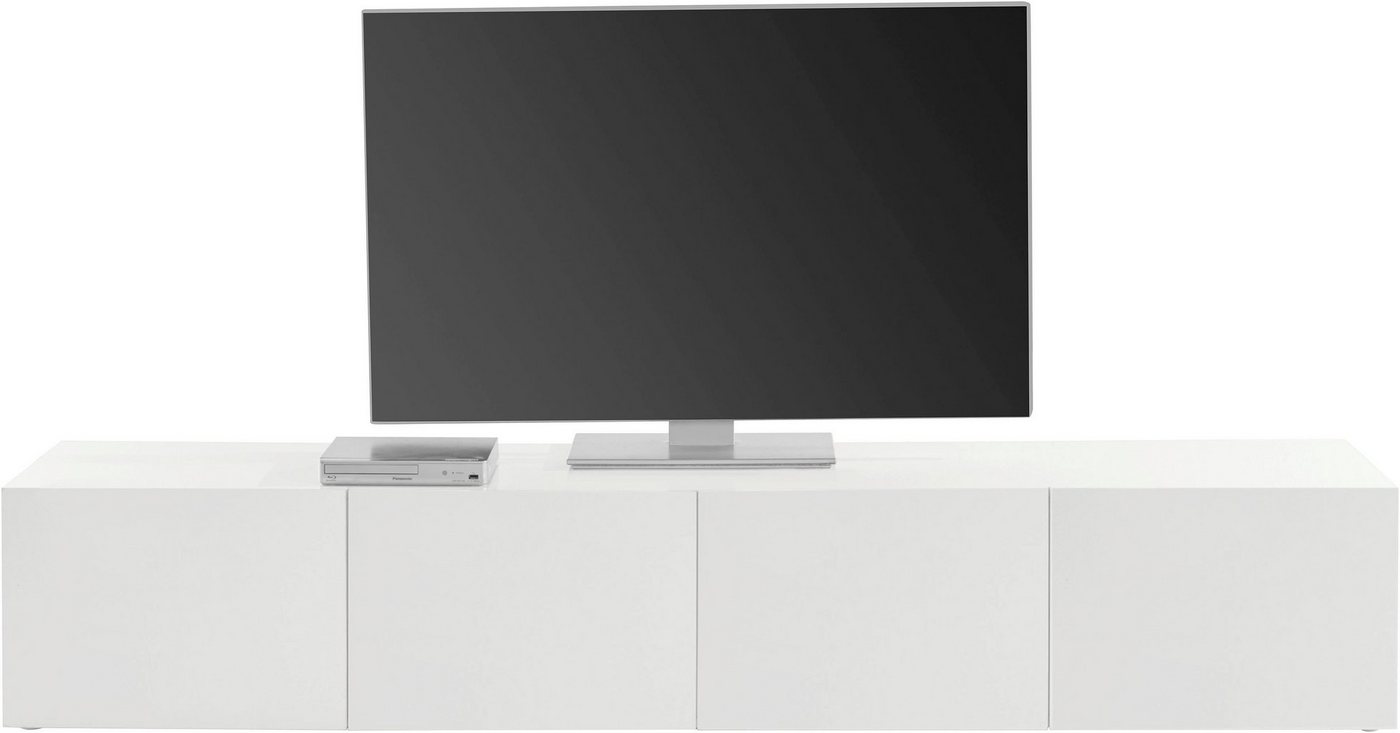 borchardt Möbel Lowboard Sophia, TV-Schrank mit 4 Türen, hängend oder stehend, Breite 200 cm, 4-türig, Modernes Design made in Germany – Bild 3 von 5