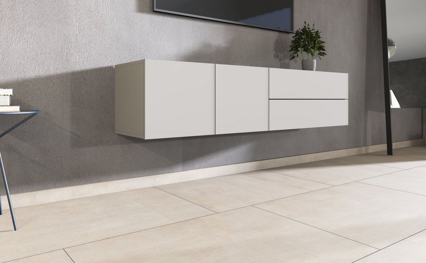 borchardt Möbel Lowboard Sophia, TV-Schrank Breite 152 cm, Breite 152 cm, hängend montierbar – Bild 5 von 5