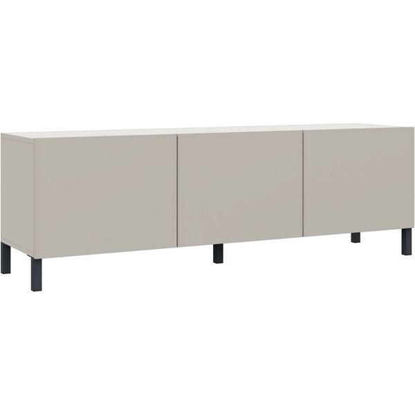 borchardt Möbel Lowboard Sophia, TV-Schrank mit Metallfüßen, Metallfüße, grifflose Optik