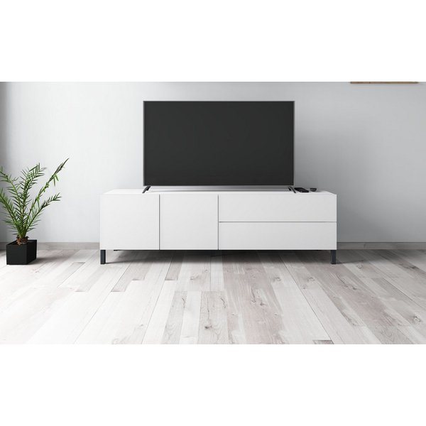borchardt Möbel Lowboard Sophia, TV-Schrank Breite 152 cm, Metallfüße, grifflose Optik