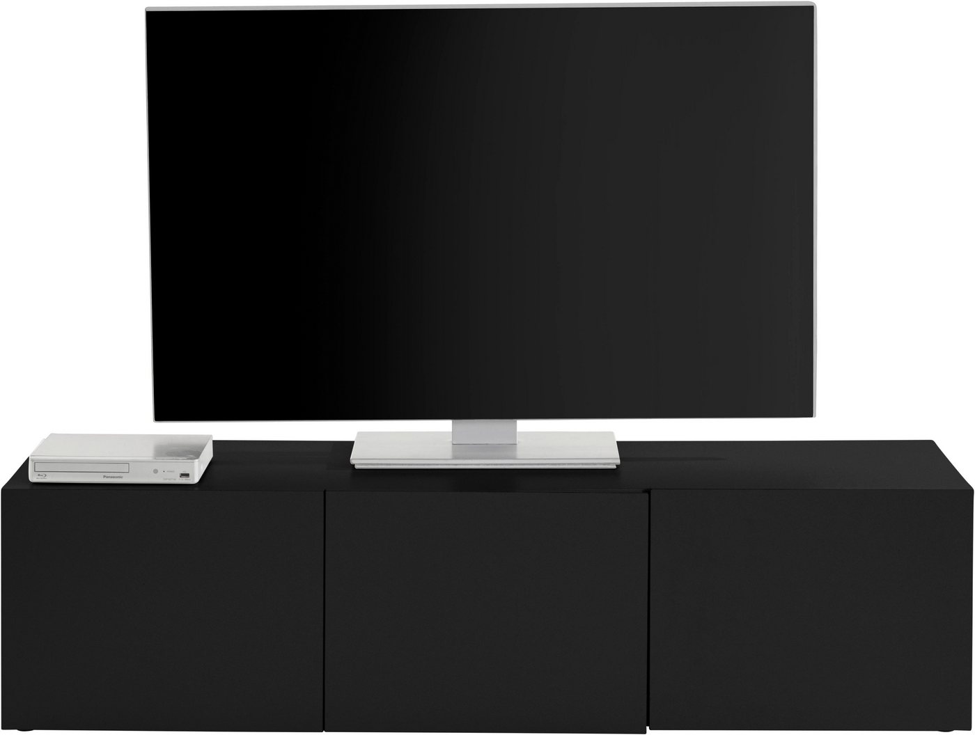 borchardt Möbel Lowboard Sophia, TV-Schrank mit 3 Türen, hängend oder stehend, Breite 139 cm mit 3 Türen, stehend und hängend – Bild 3 von 5