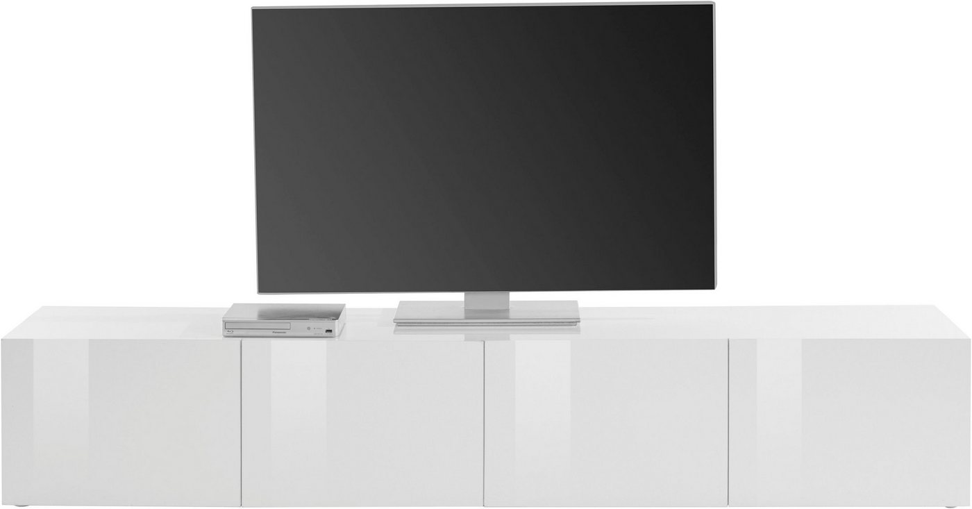 borchardt Möbel Lowboard Sophia, TV-Schrank mit 4 Türen, hängend oder stehend, Breite 200 cm mit 4 Türen, stehend und hängend – Bild 3 von 5