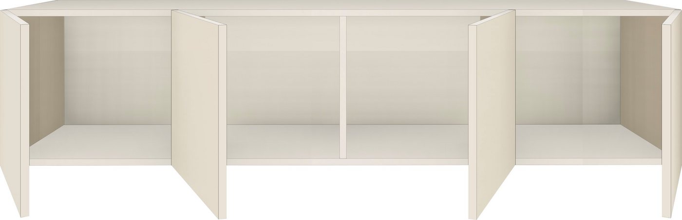 borchardt Möbel Lowboard Vaasa, Konsole, Hängeschrank mit 4 Türen, Breite 152 cm, nur hängend – Bild 5 von 5