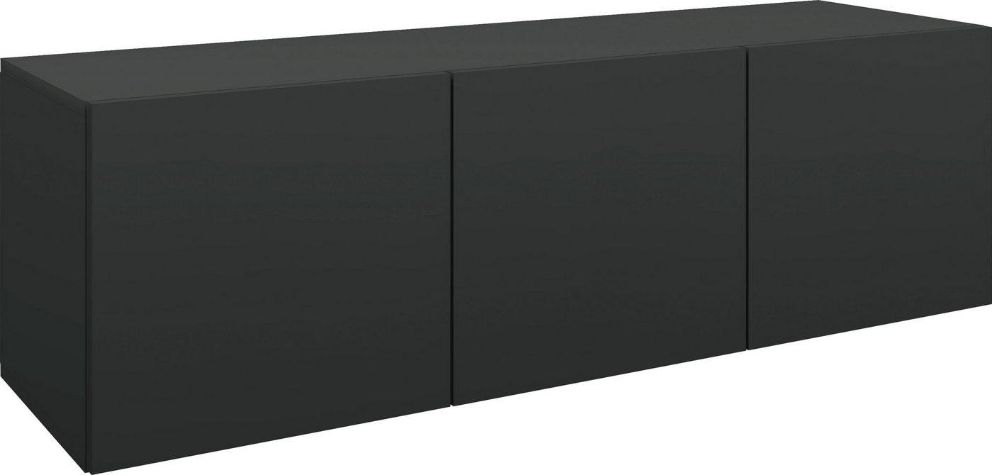 borchardt Möbel Lowboard Vaasa, Konsole, Hängeschrank mit 3 Türen, Breite 114 cm, nur hängend – Bild 3 von 5
