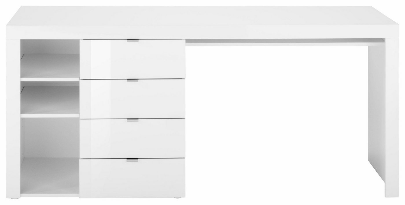 borchardt Möbel Schreibtisch Dolly, mit 3 Fächern und 4 Schubkästen – Bild 2 von 5