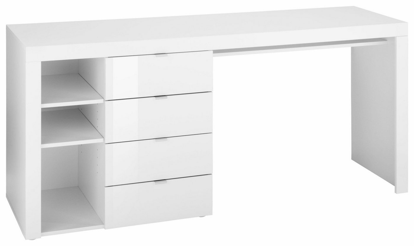 borchardt Möbel Schreibtisch Dolly, mit 3 Fächern und 4 Schubkästen – Bild 3 von 5