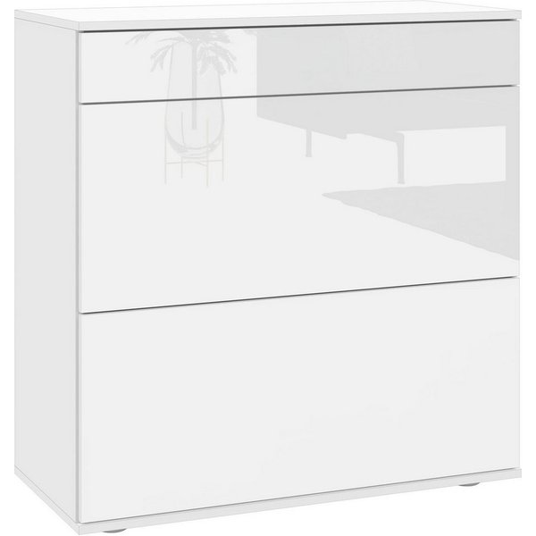 borchardt Möbel Schuhschrank Torben, Schuhregal mit 4 Fächern für ca. 16 Paar Schuhe, Breite 89 cm