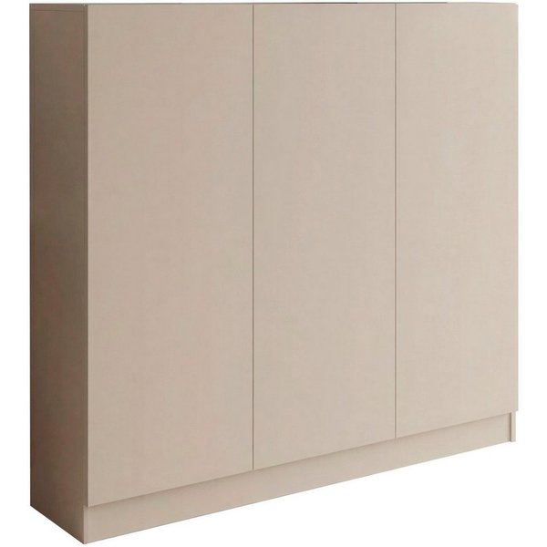 borchardt Möbel Schuhschrank Vaasa, Breite 114 cm, Höhe 120 cm, 12 Fächer viel Stauraum, grifflos mit push-to-open, verstellbare Einlegeböden