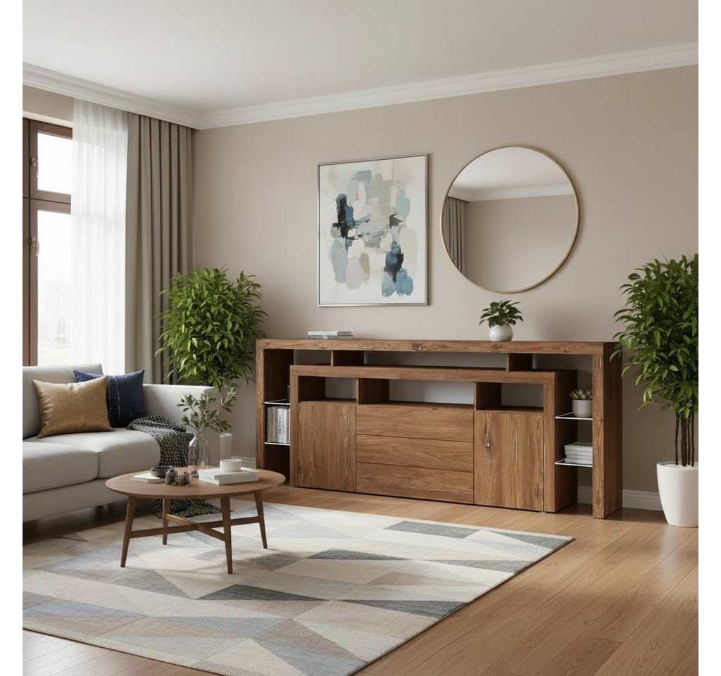 borchardt Möbel Sideboard Rosario, Breite 220 cm – Bild 3 von 5