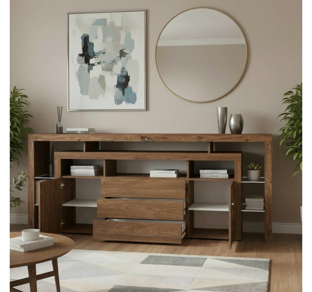 borchardt Möbel Sideboard Rosario, Breite 220 cm – Bild 4 von 5
