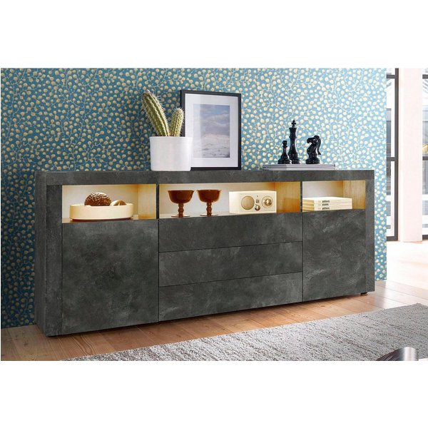 borchardt Möbel Sideboard Santa Fé, Kommode 166 cm breit, Breite 166 cm