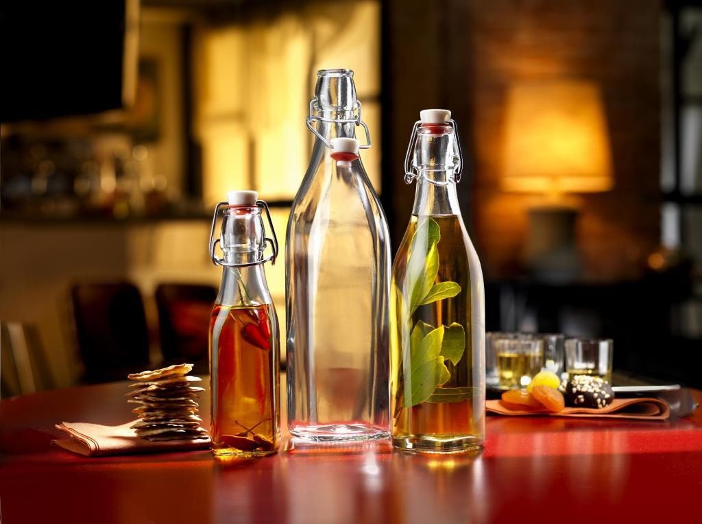 Bormioli Rocco Einmachglas Flasche Swing 0,5l, 12 Stück, Glas, Metall, (Set, 12-tlg), mit Bügelverschluss – Bild 3 von 3
