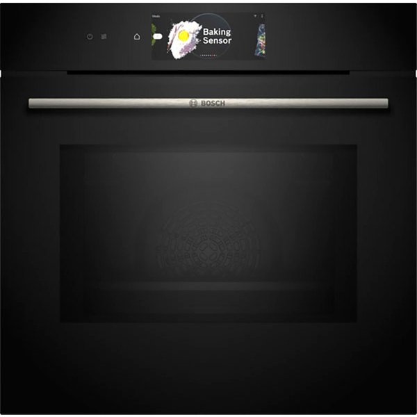 BOSCH Backofen mit Mikrowelle Serie 8 HMG778NB1, mit 1-fach-Teleskopauszug, Pyrolyse-Selbstreinigung