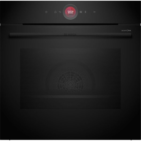 BOSCH Backofen Serie 8 HBG974LB1, Serie 8, Einbau-Backofen, Schwarz, 60 x 60 cm, EEK: A+, Pyrolyse-Selbstreinigung
