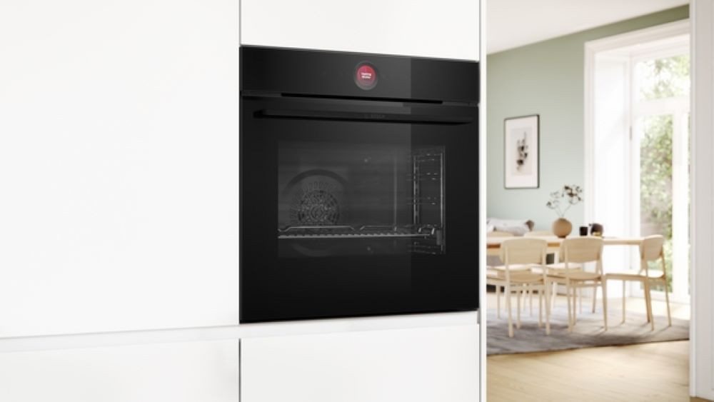 BOSCH Backofen Serie 8 HBG974LB1, Serie 8, Einbau-Backofen, Schwarz, 60 x 60 cm, EEK: A+, Pyrolyse-Selbstreinigung – Bild 5 von 5