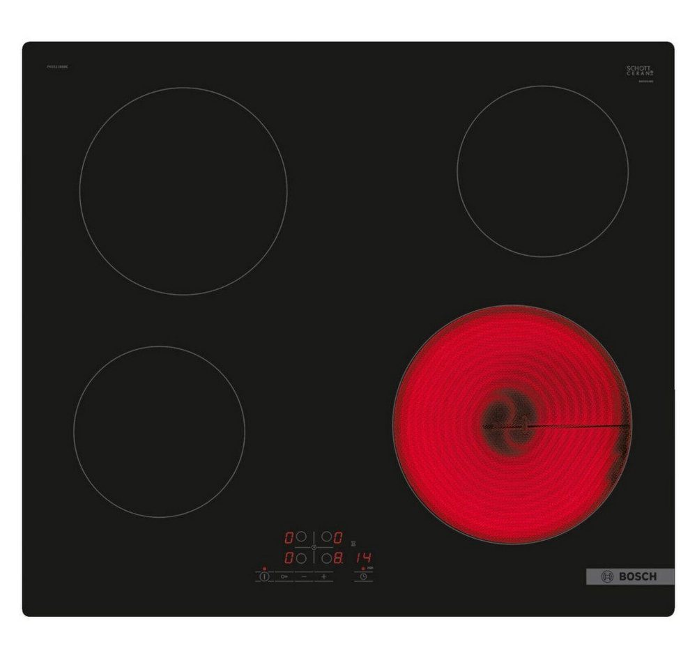 BOSCH Backofen-Set Pyrolyse Herdset Autark Backofen Selbstreinigung +Glaskeramik Kochfeld, Pyrolyse-Selbstreinigung, Pyrolyse + Hydrolyse – Bild 2 von 5