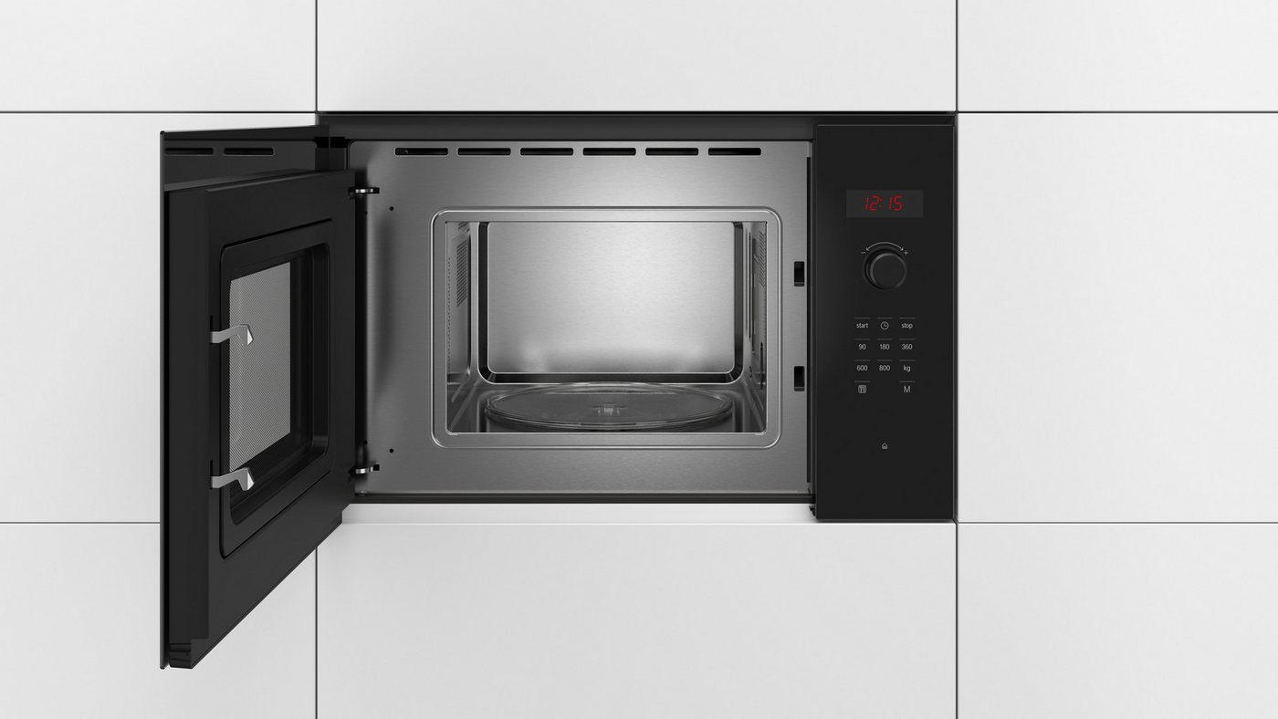 BOSCH Einbau-Mikrowelle BFL523MB1F, Mikrowelle, 20 l – Bild 4 von 5