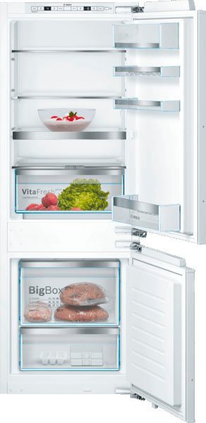 BOSCH Einbaukühlgefrierkombination KIS77AFE0, 157,8 cm hoch, 55,8 cm breit, Lebensmittel bleiben länger frisch dank VitaFresh – Bild 4 von 5