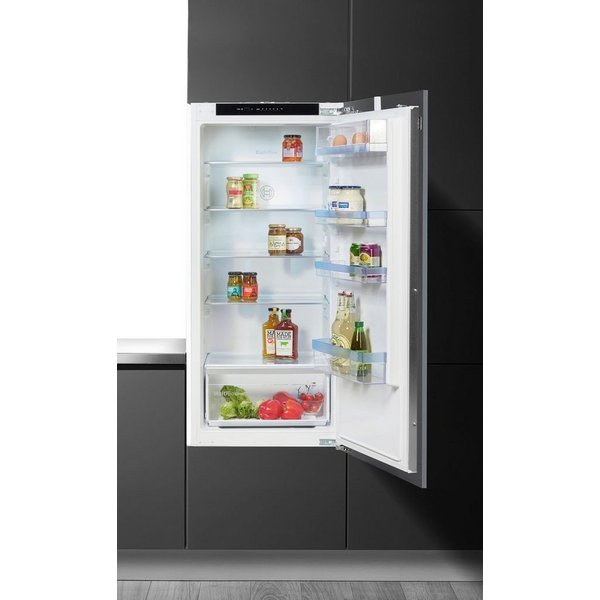 BOSCH Einbaukühlschrank Serie 4 KIR41VFE0, 122,1 cm hoch, 54,1 cm breit, Multi Box XXL: extragroße Schublade für Obst und Gemüse