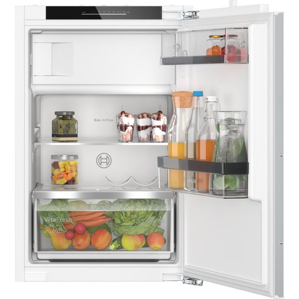 BOSCH Einbaukühlschrank Serie 6 KIL22ADD1, 87,4 cm hoch, 55,8 cm breit, Extra viel Platz für deine frischen Lebensmittel dank VitaFresh XXL