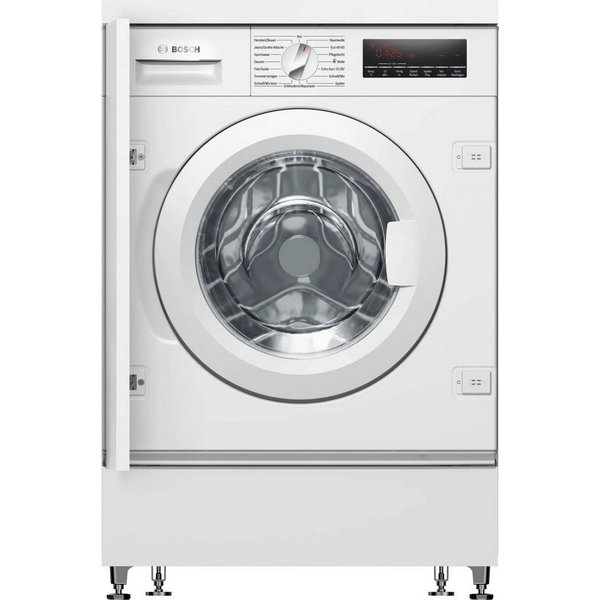 BOSCH Einbauwaschmaschine Serie 8 WIW28443, 8 kg, 1400 U/min, AquaStop, Speed Perfect, Nachlegefunktion, Kurzprogramme