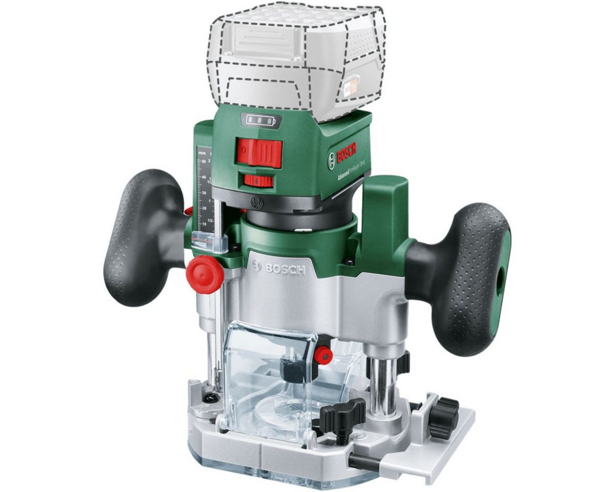 BOSCH Fräse Router Combi Set Oberfräse – Bild 3 von 4