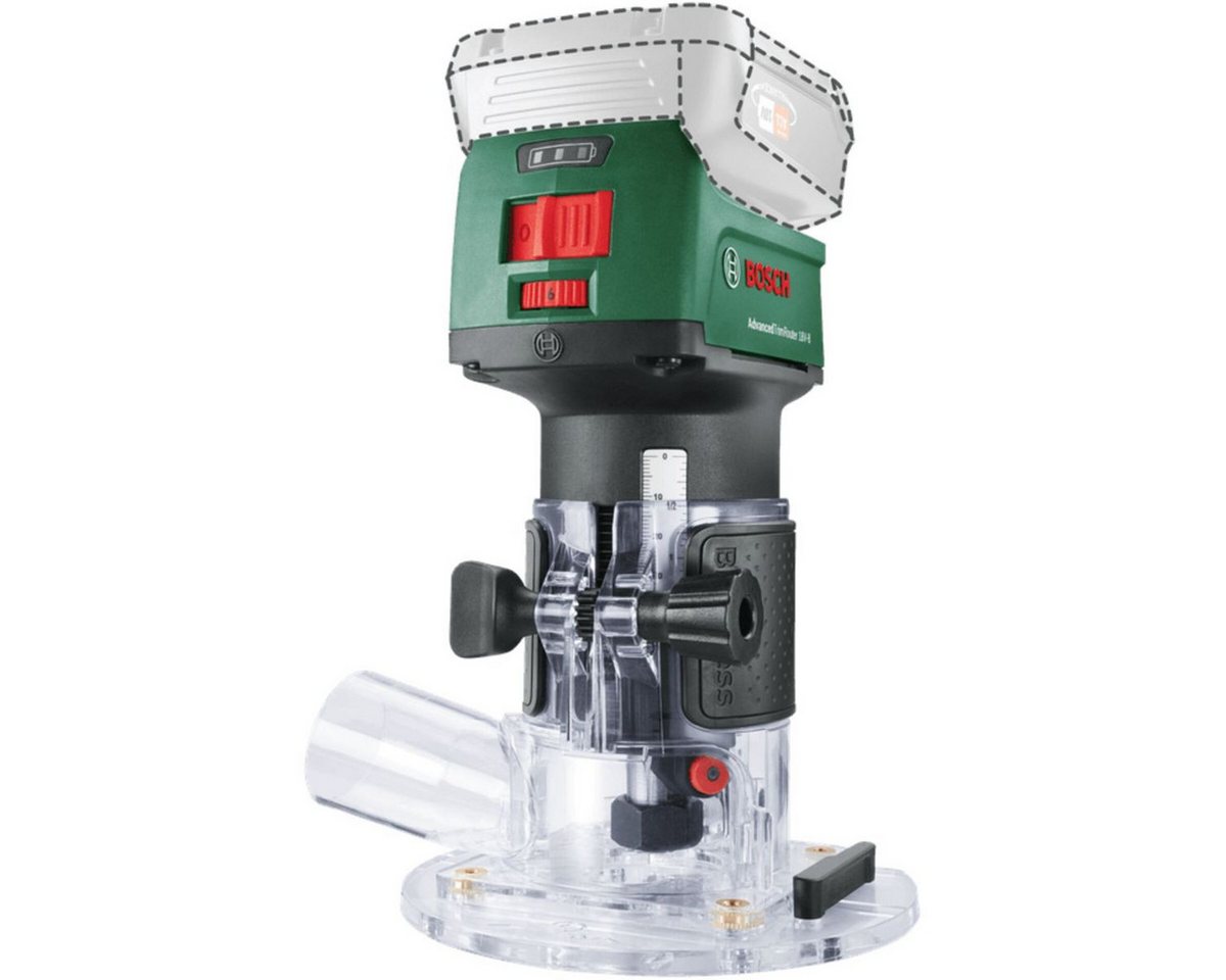 BOSCH Fräse Router Combi Set Oberfräse – Bild 4 von 4