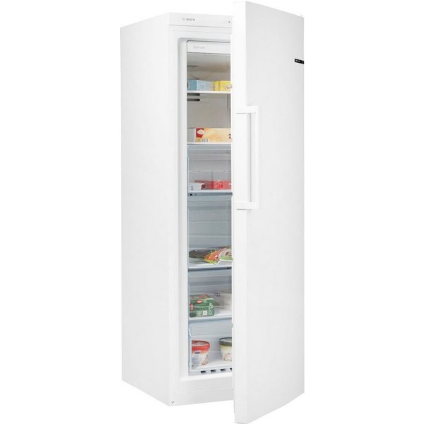 BOSCH Gefrierschrank NoFrost Serie 4 GSN29VWEP, 161 cm hoch, 60 cm breit, Flexible Vario Zone & eisfreie No Frost-Technologie im Gefrierraum