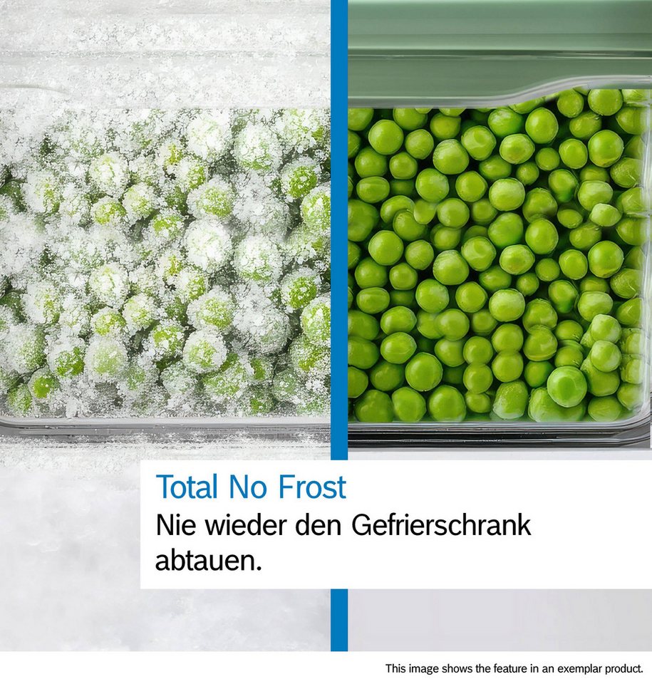 BOSCH Gefrierschrank NoFrost Serie 4 GSN36VCCG, 186,2 cm hoch, 59,5 cm breit, Nie wieder abtauen mit leisem No Frost Gefrierschrank. – Bild 2 von 5