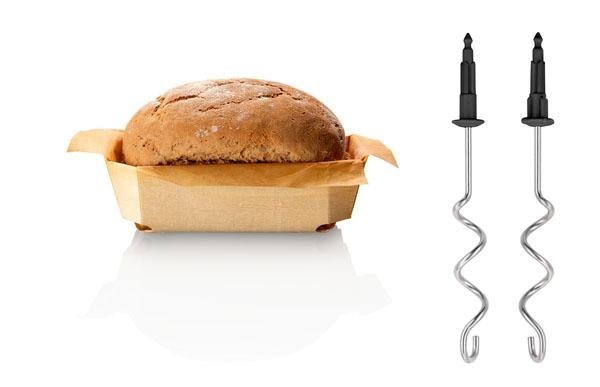 BOSCH Handmixer Styline MFQ4835DE, 2x Rührbesen, Knethaken Edelst., 5 Stufen, weiß, 575 W, Turbotaste, ergon. Soft-Touch-Griff, Made in Europe – Bild 5 von 5