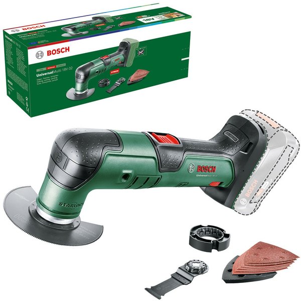Bosch Home & Garden Akku-Multifunktionswerkzeug UniversalMulti 18V-32, ohne Akku und Ladegerät