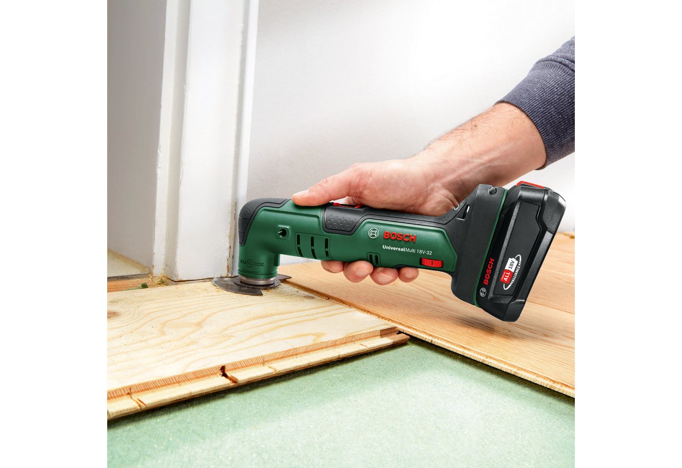 Bosch Home & Garden Akku-Multifunktionswerkzeug UniversalMulti 18V-32, ohne Akku und Ladegerät – Bild 2 von 5