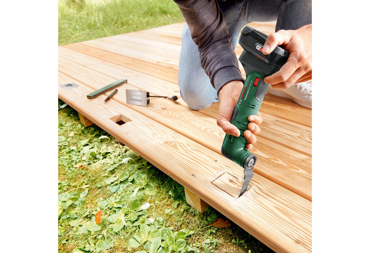Bosch Home & Garden Akku-Multifunktionswerkzeug UniversalMulti 18V-32, ohne Akku und Ladegerät – Bild 4 von 5