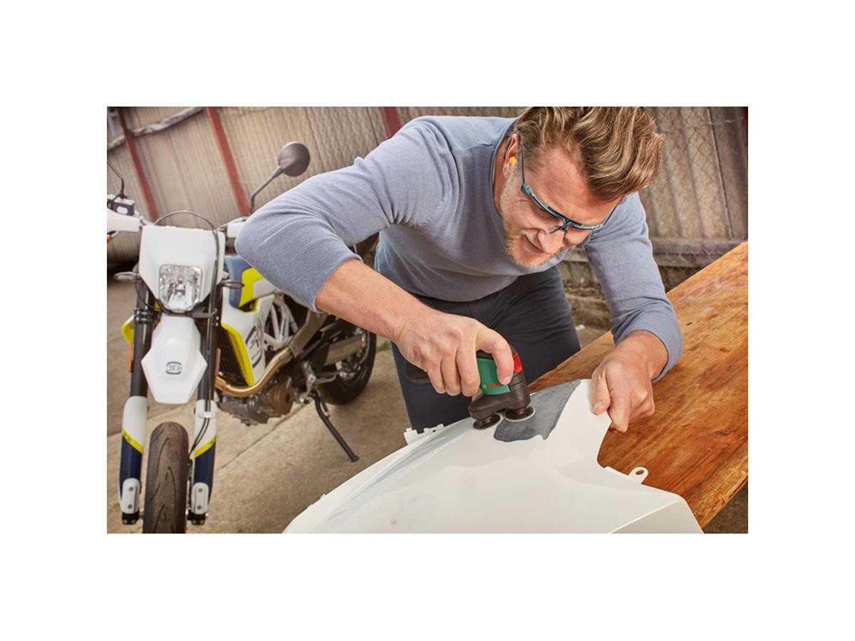 Bosch Home & Garden Akku-Multischleifer EasyCurvSander 12, max. 1800 U/min, (15 tlg), Ohne Akku, 12 Volt System, im Karton – Bild 4 von 5