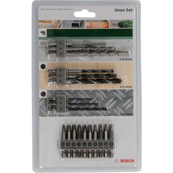 Bosch Home & Garden Werkzeugset Uneo Mixed Set