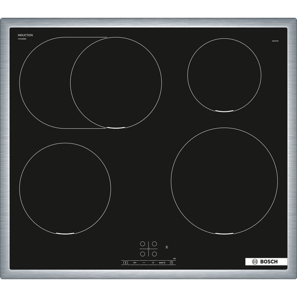 BOSCH Induktions-Kochfeld Serie 4 PIF645BB5E, Touch select-Funktion für Bedienung per Fingerdruck