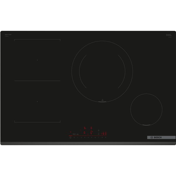 BOSCH Induktions-Kochfeld Serie 6 PVS831HC1E, Große 28-cm-Zone für jede Pfanne & Bratsensor gegen Anbrennen