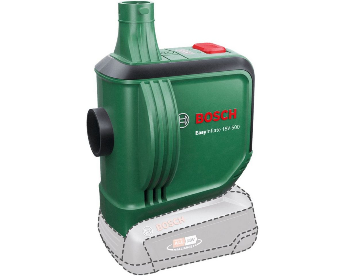 BOSCH Kompressor EasyInflate 18V-500 Luftpumpe – Bild 3 von 3